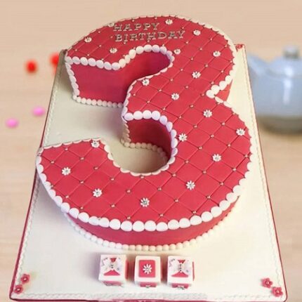 3 Number Cake