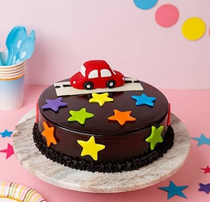 5 Star Car Cake