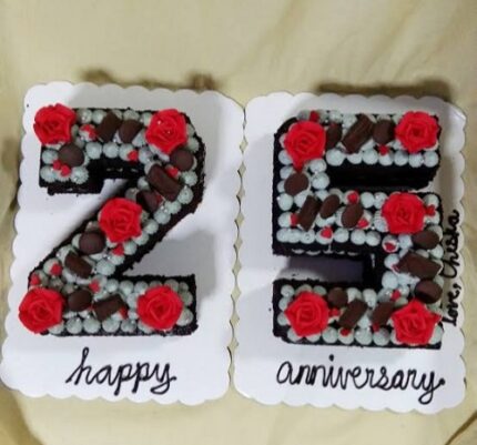 25 Anniversary Chocolate Cake