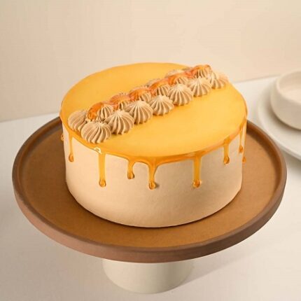 Butterscotch Drip Cake