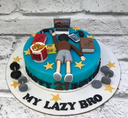 Gym Birthday Cake