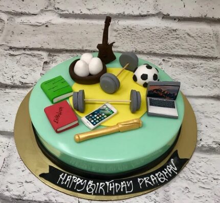 Work and Workout Cake